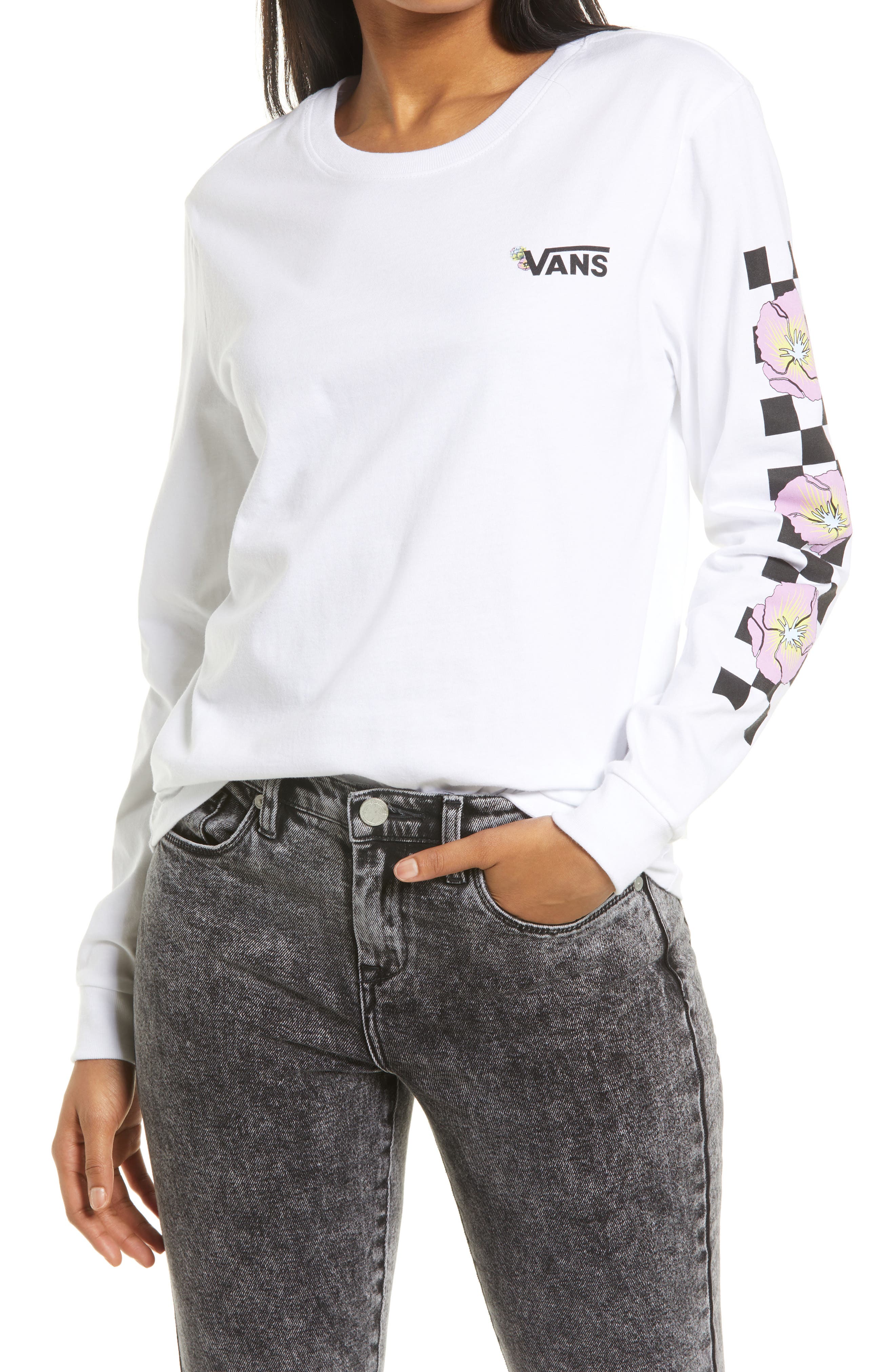 vans tee shirt womens