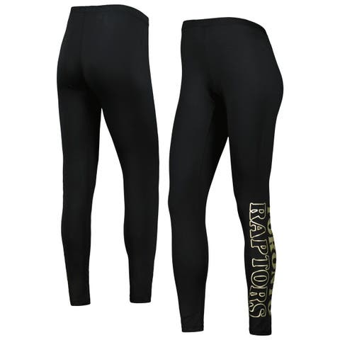 Nicky Kay Women's Fit Glam Compression Tights / Leggings - Navy/Yellow