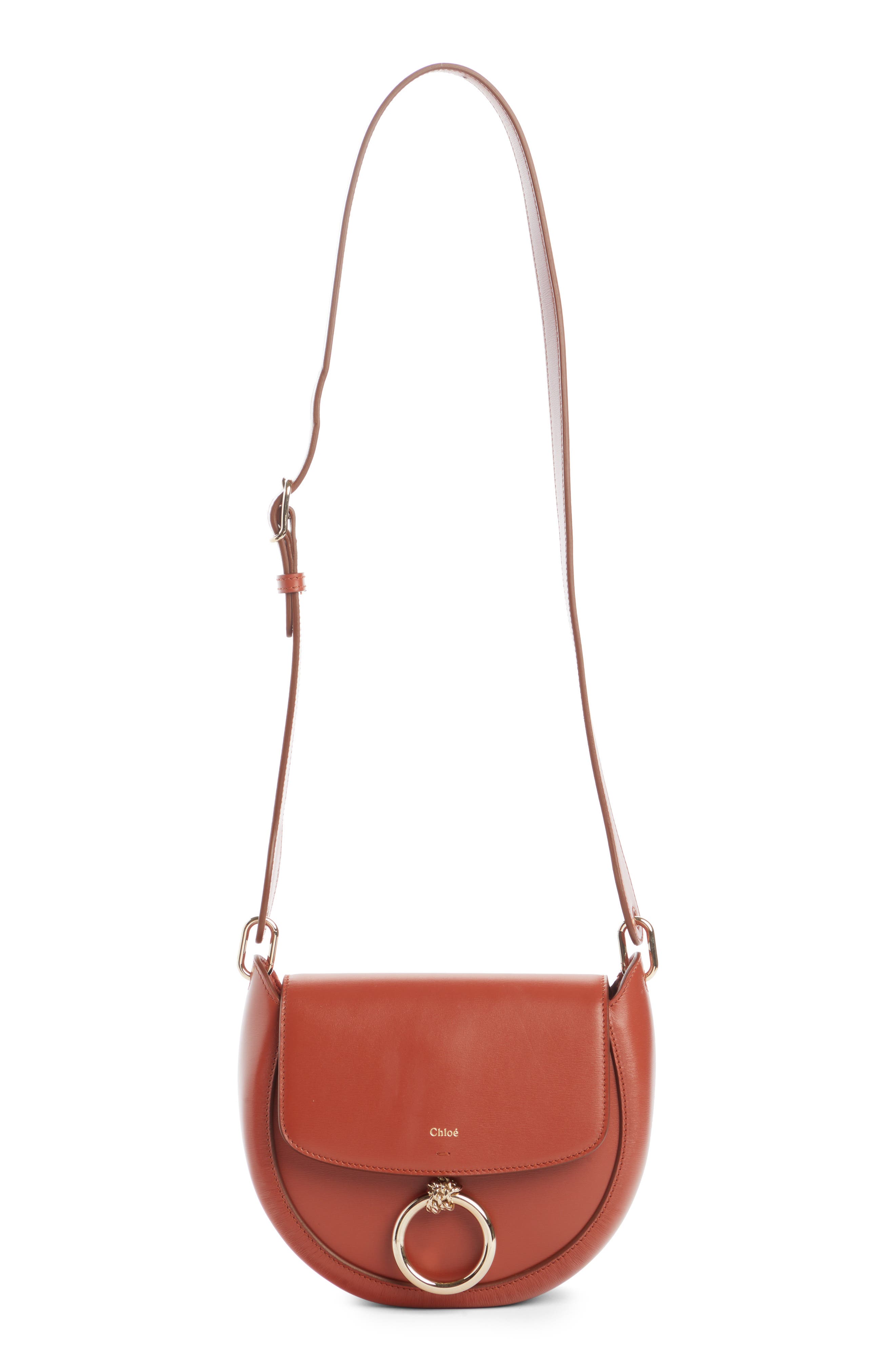 Chloé Small Arlene Leather Crossbody Saddle Bag Nordstrom
