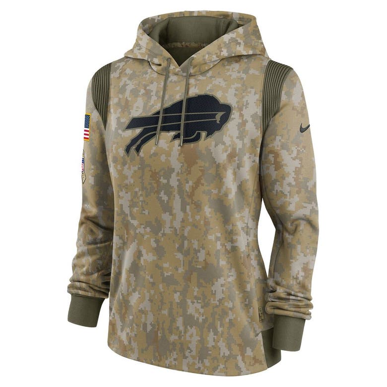 Buffalo Bills 2022 Salute To Service Nike Olive Green Therma Performance  Pullover Hoodie