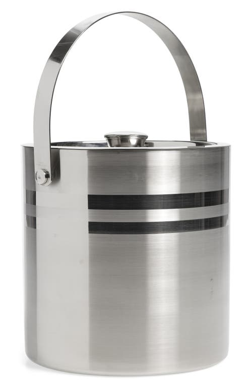 Shop Nordstrom Double Wall Ice Bucket In Brushed Stainless Steel