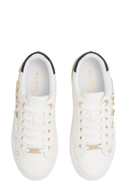 Shop Aldo Visuetti Platform Sneaker In White