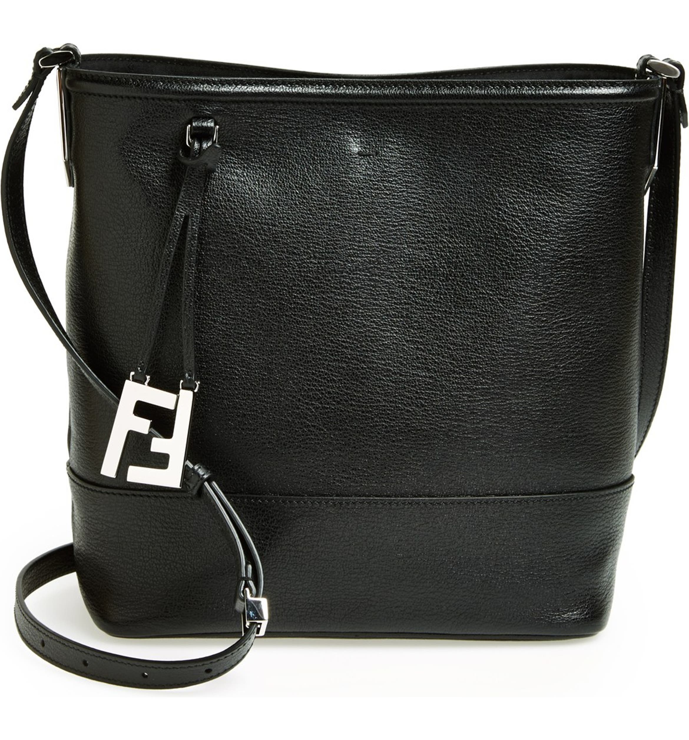 Fendi Leather Bucket Crossbody Bag | Nordstrom