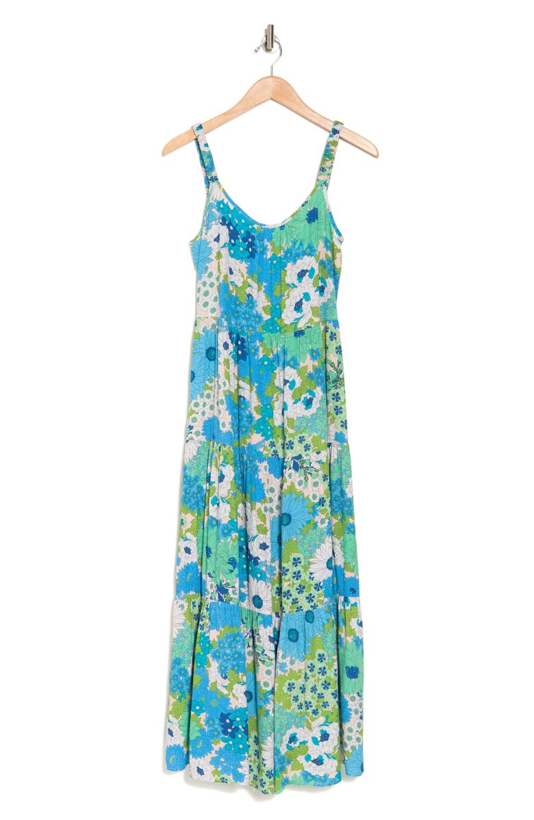 Lovestitch Floral Tiered Maxi Dress | Nordstromrack