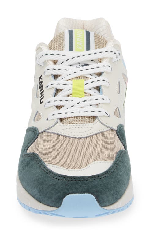 Shop Karhu Gender Inclusive Legacy 96 Sneaker In Piquant Green/silver Lining