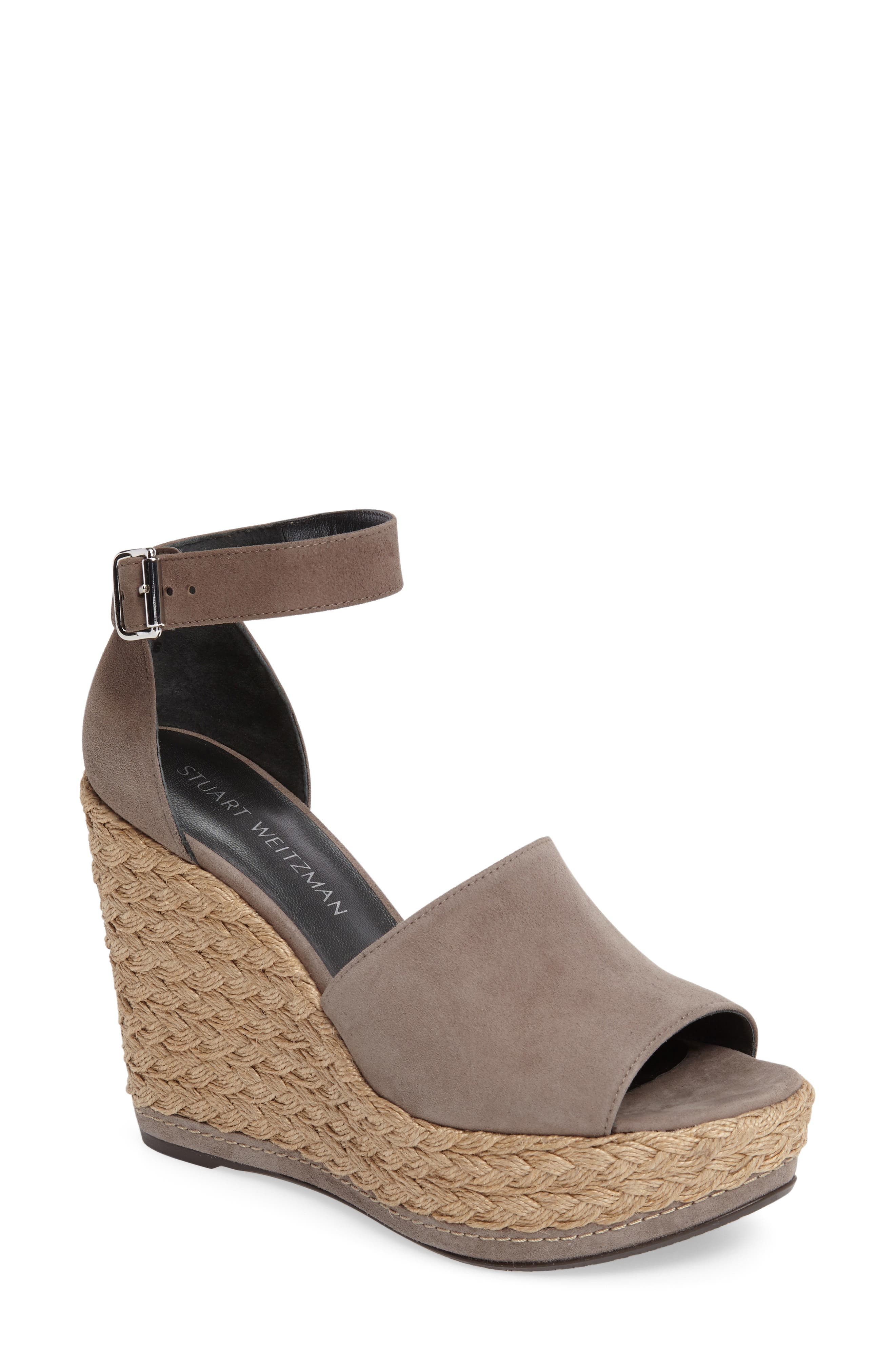 Stuart Weitzman Sohojute Platform Wedge Sandal (Women) Nordstrom