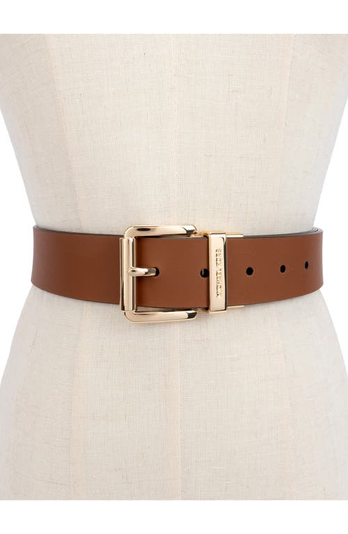 Shop Michael Michael Kors Reversible Belt In Brown