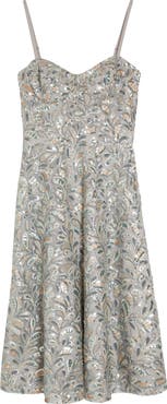 Carlita sequin maxi outlet dress