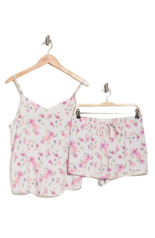 Jaclyn Print Cami & Shorts Pajama Set In Multi