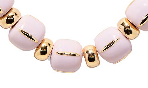 Brook & York Brook And York Paloma Beaded Necklace In Gold/pink