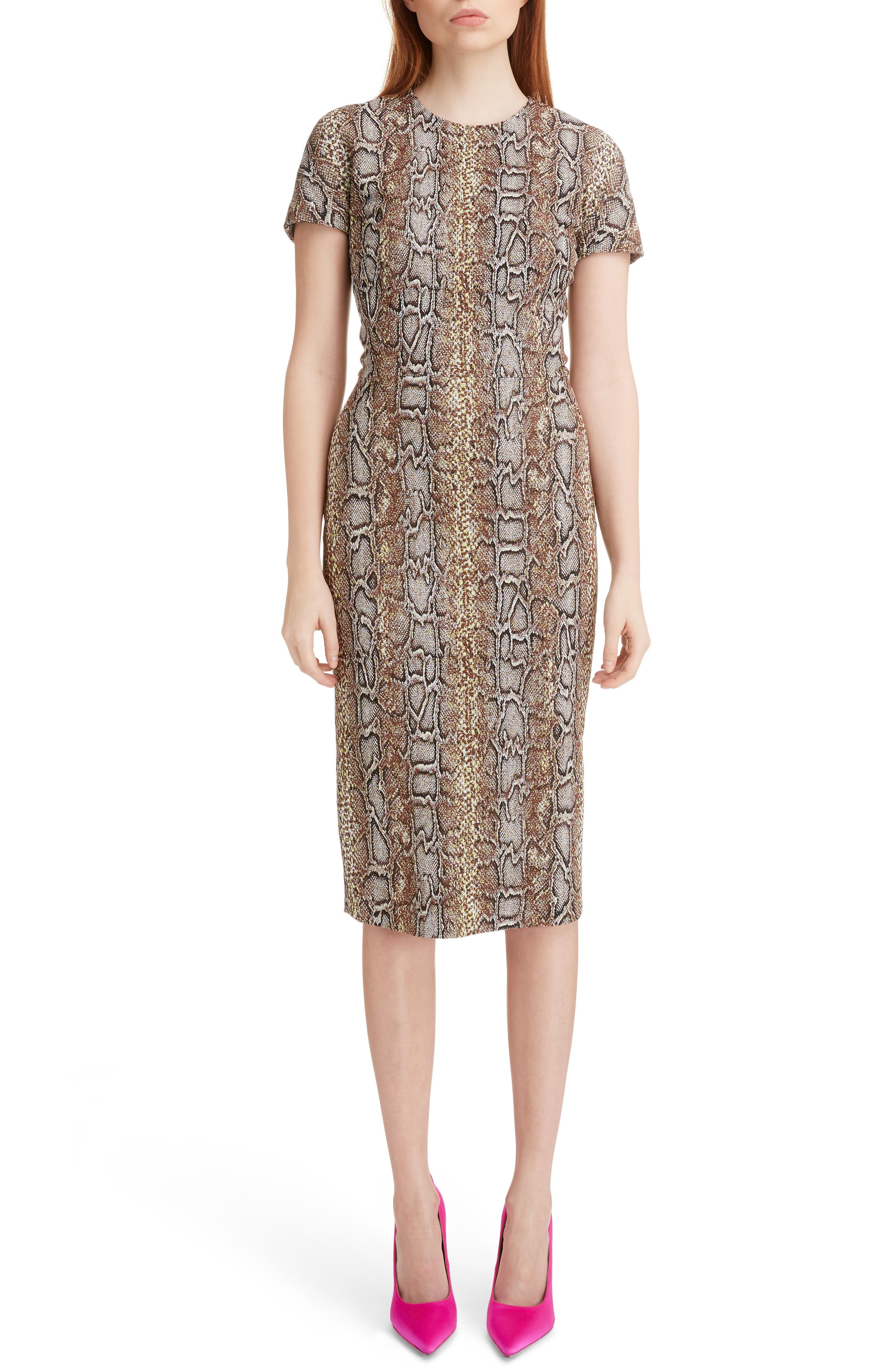 victoria beckham sheath dress