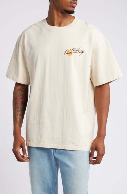 ID Supply Co Western Visionary Oversize Graphic T-Shirt in Cream 