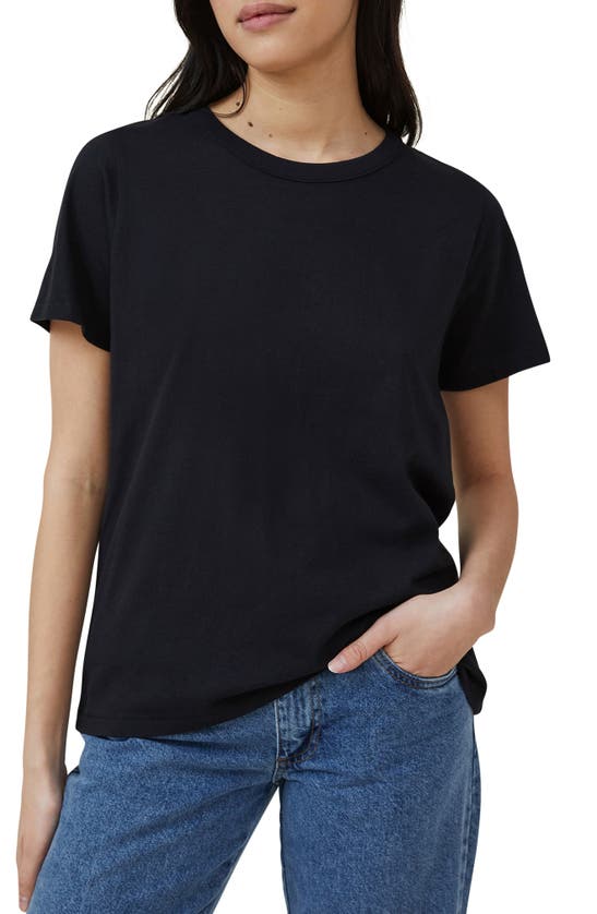 Cotton On The Classic Cotton T-shirt In Black