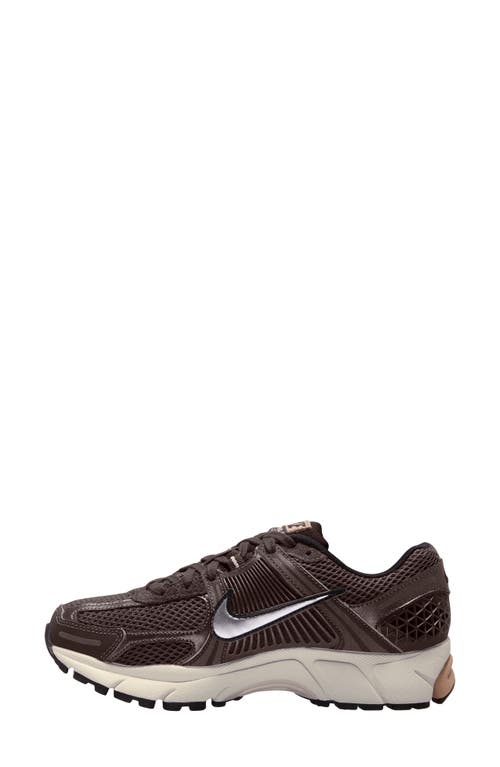 Shop Nike Zoom Vomero 5 Sneaker In Baroque Brown/chrome/hemp