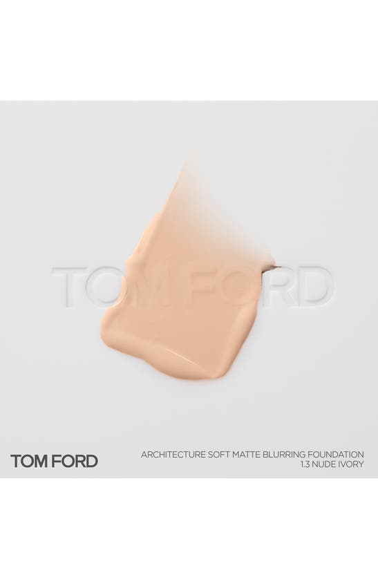 Shop Tom Ford Architecture Soft Matte Foundation In 1.3 Nude Ivory