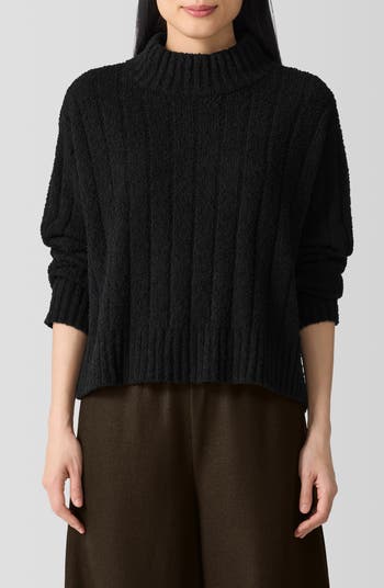 Eileen fisher mock neck best sale