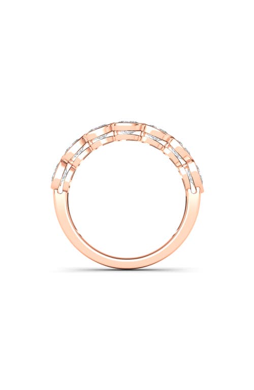 Shop Hautecarat Bezel Heart Lab Created Diamond Ring In Rose Gold