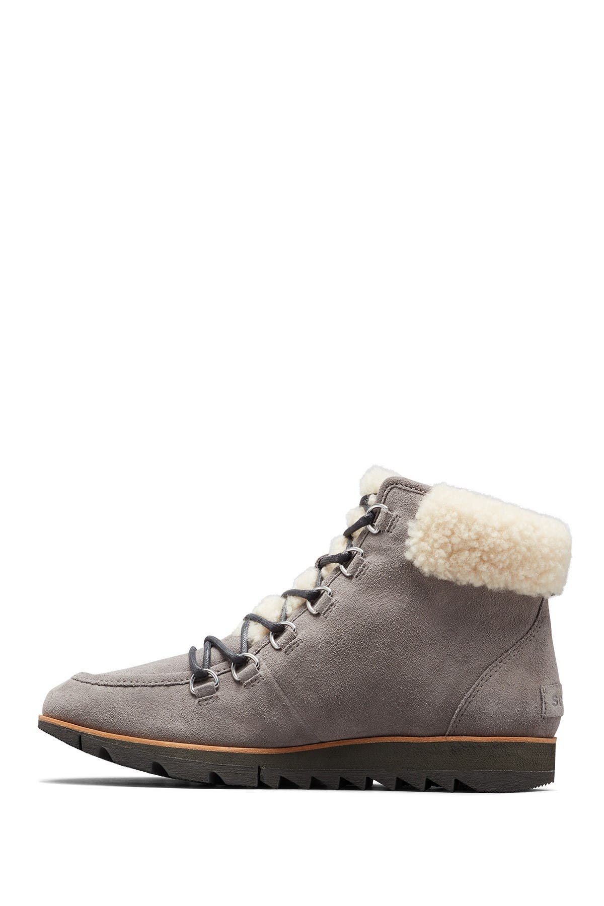 sorel harlow genuine shearling bootie