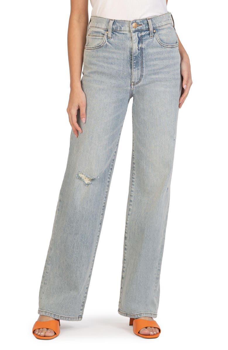 KUT from the Kloth Sienna High Waist Wide Leg Jeans | Nordstrom