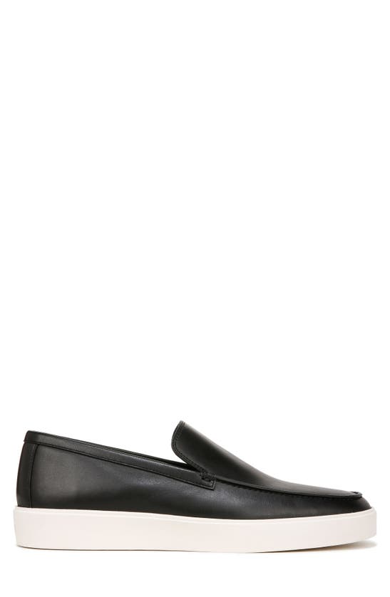 Vince Toren Slip On Loafers In Black