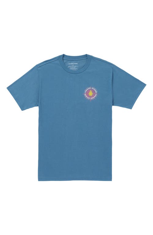 1-800-Stone Graphic T-Shirt in Dark Blue