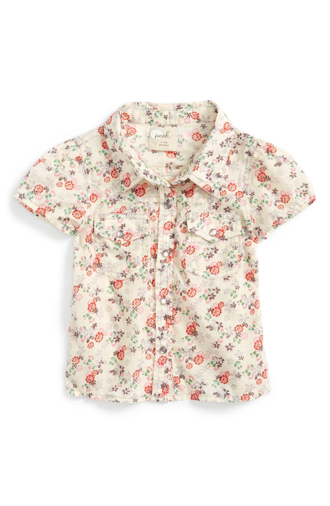 Peek 'Rose Western' Shirt (Baby Girls) Nordstrom