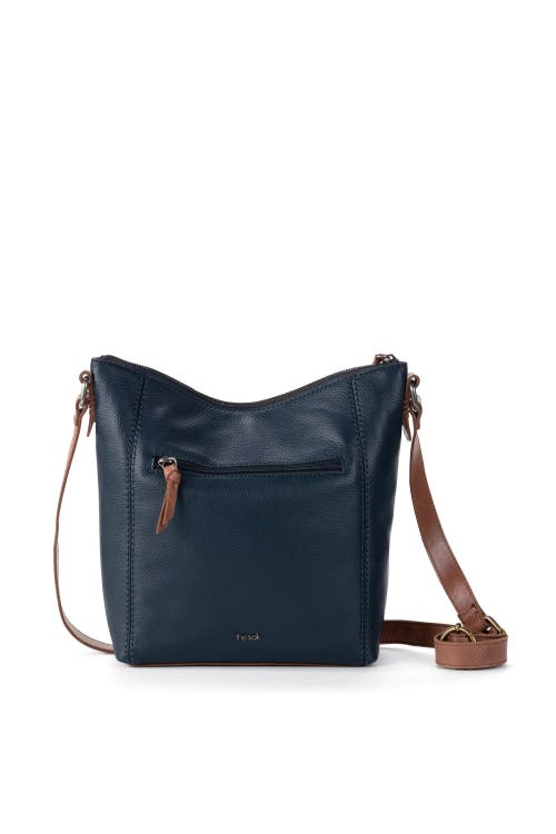 Shop The Sak Ashland Leather Crossbody In Indigo