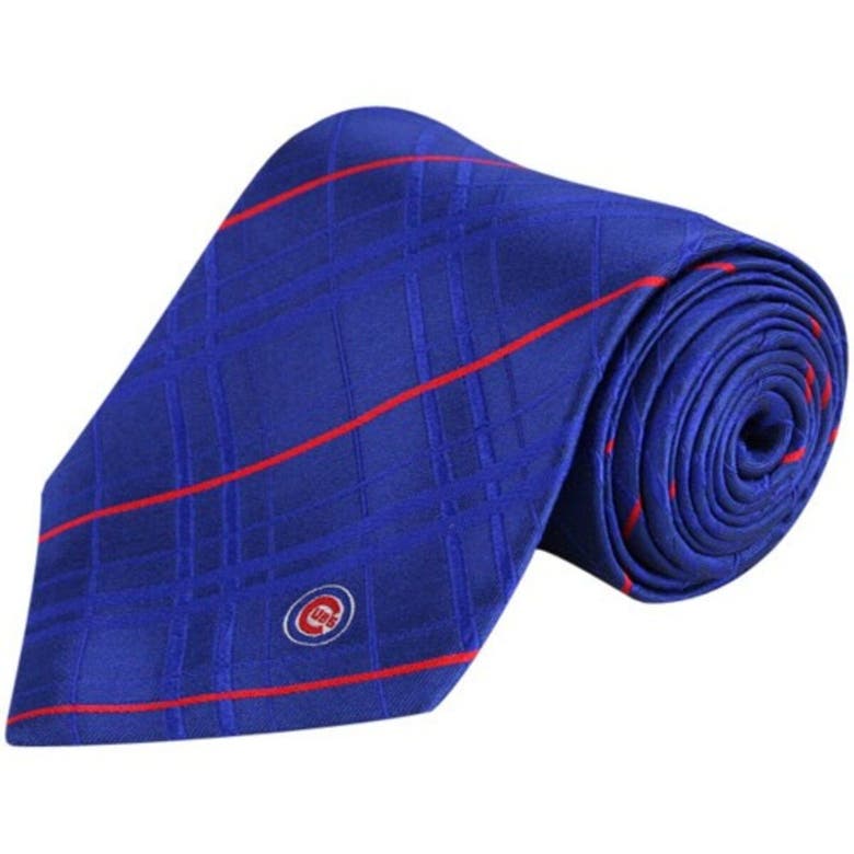 Eagles Wings Royal Chicago Cubs Oxford Woven Tie