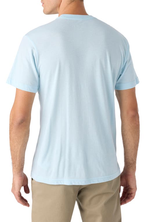 Shop O'neill Tilt Surf Cotton Graphic T-shirt In Sky Blue Heather