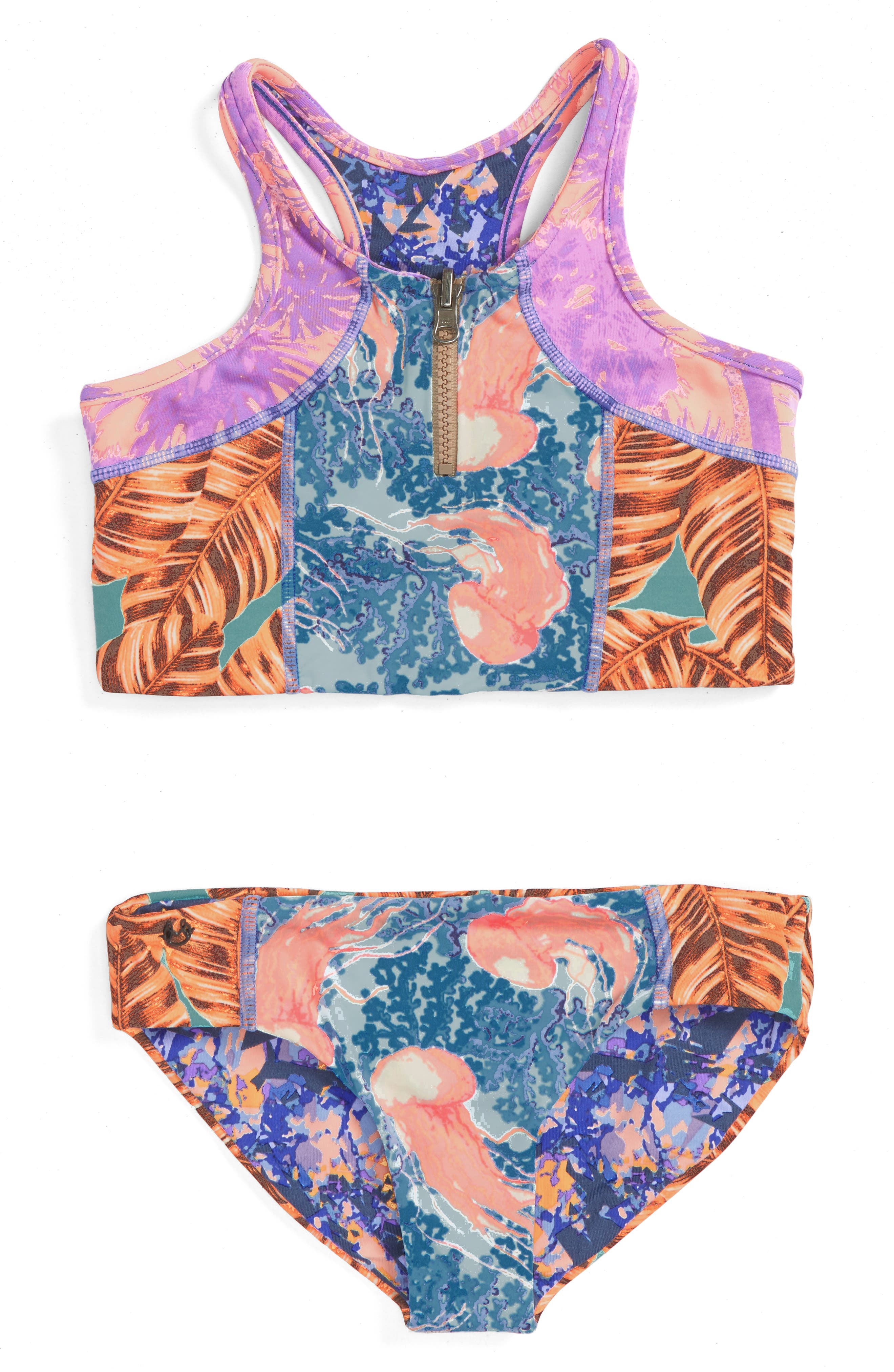 Maaji TwoPiece Reversible Swimsuit (Big Girls) Nordstrom