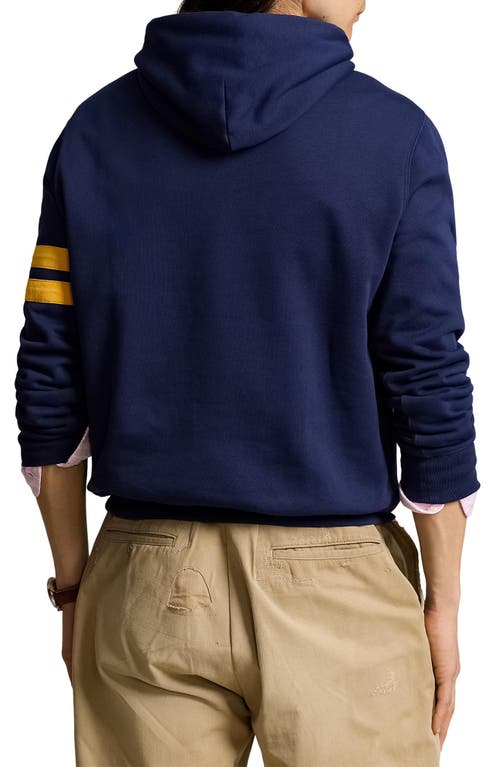 Shop Polo Ralph Lauren Polo Bear Hoodie In Newport Navy Bear