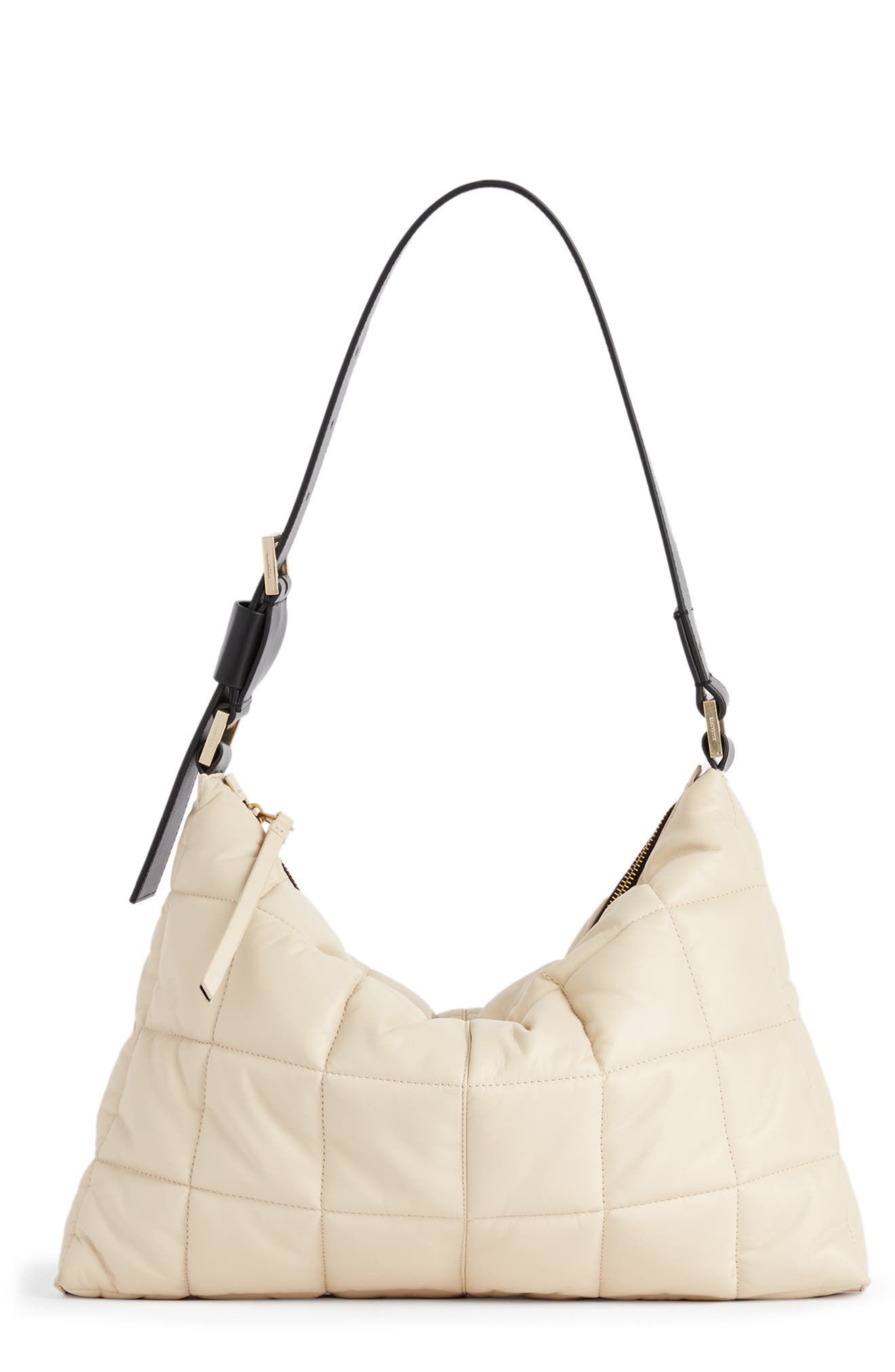 all saints edbury suede shoulder bag