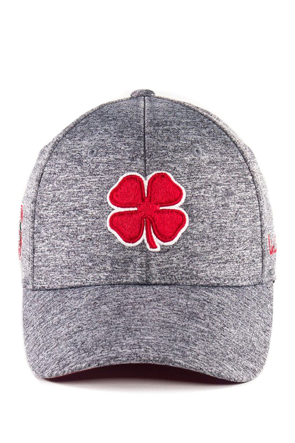 Black Clover Stanford University Heathered Baseball Cap In Red/ Heather ...
