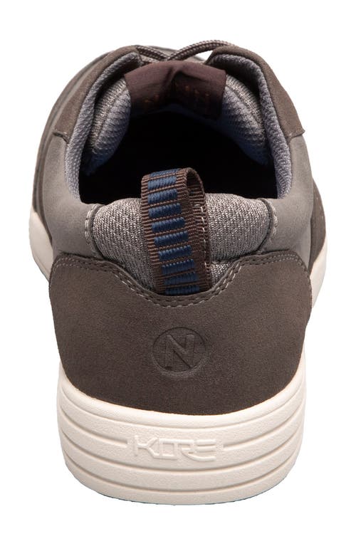 Nunn Bush Kore City Walk Court Sneaker In Gray Multi
