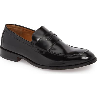 Johnston & Murphy Bradford Penny Loafer, Black