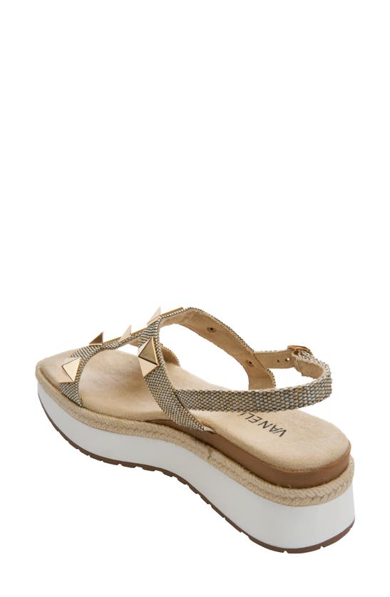 Vaneli Edrys Platform Sandal In Camel