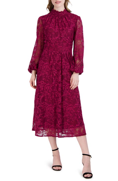 long sleeve lace dress | Nordstrom