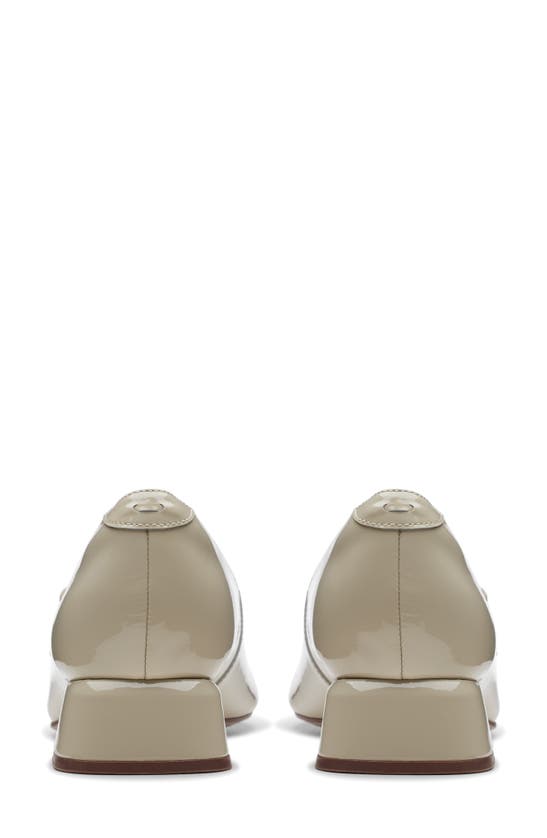 Shop Clarks Daiss30 Shine Mary Jane Pump In Ivory Patent
