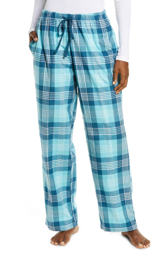 L.l.bean Beans Flannel Pajama Pants In Deepwater Blue ModeSens