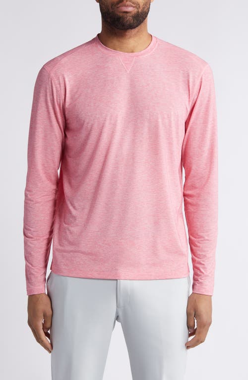 Course Long Sleeve Performance T-Shirt in Dahlia