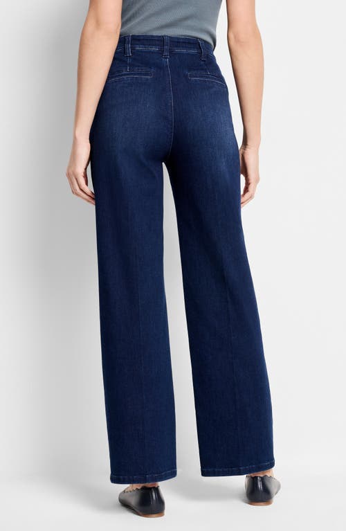 Shop Nic + Zoe Nic+zoe High Waist Wide Leg Jeans In Twilight