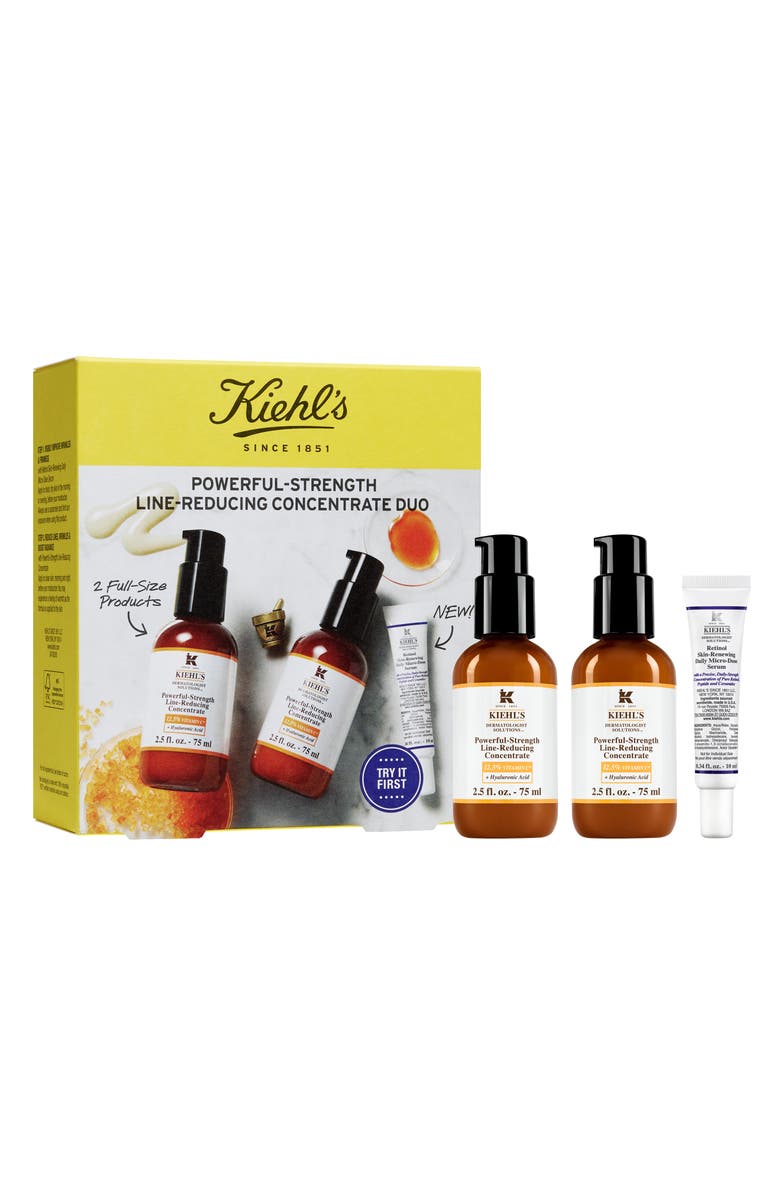Kiehl's Since 1851 Powerful-Strength<sup>™</sup> Concentrate Set $196 Value, Alternate, color, 