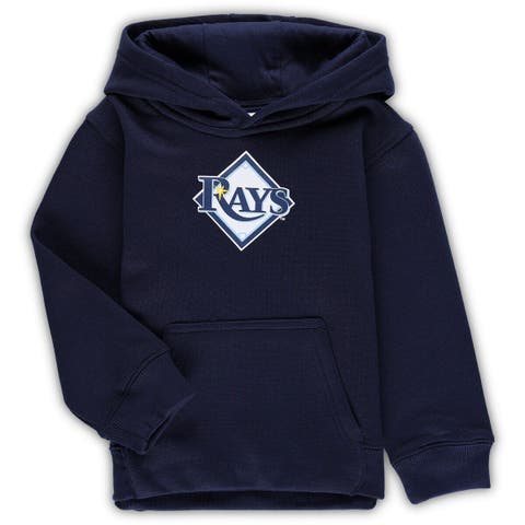 Youth Blue New York Rangers Ageless Must-Have Lace-Up Pullover Hoodie