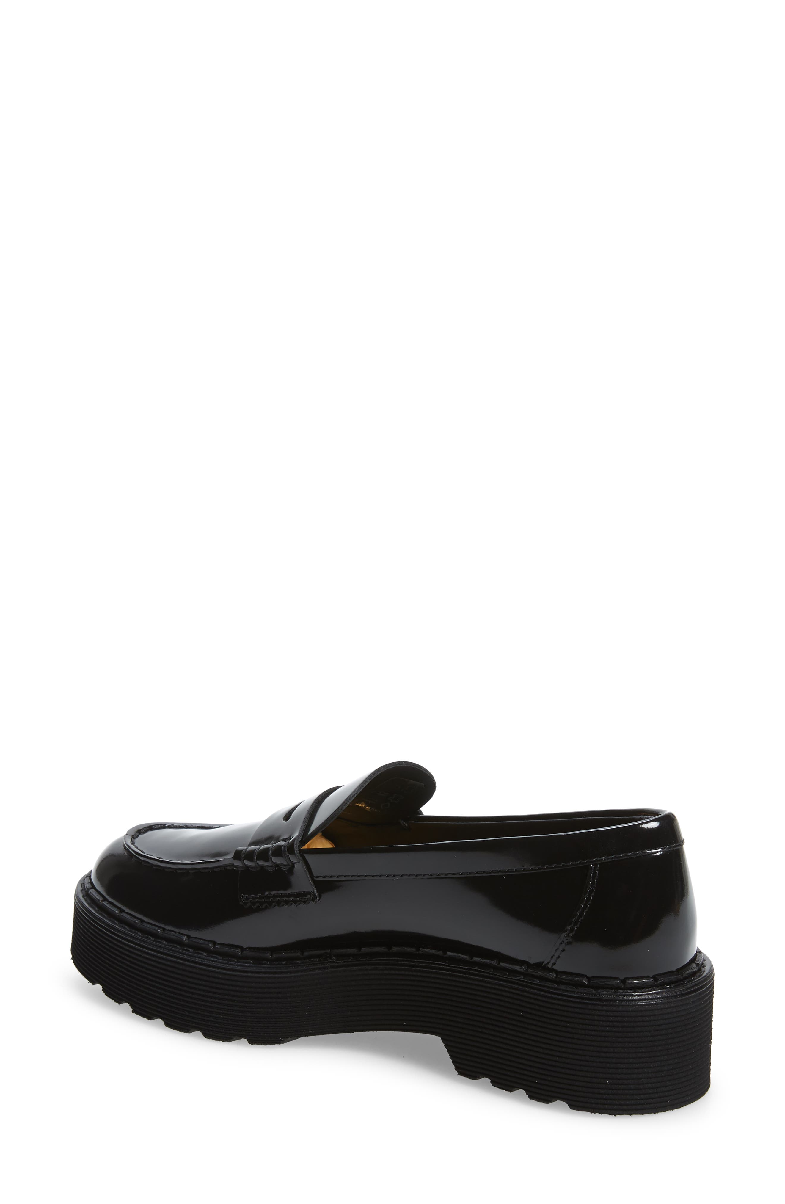 Tod's platform penny loafer Clearance