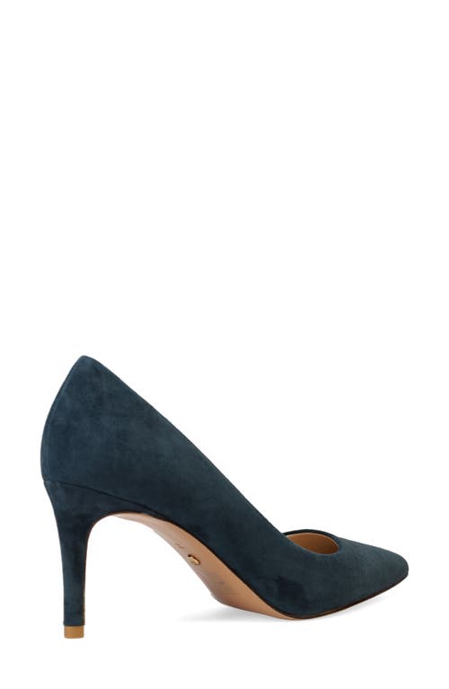 Pelle Moda Lizel 2 Pointed Toe Pump In Midnight