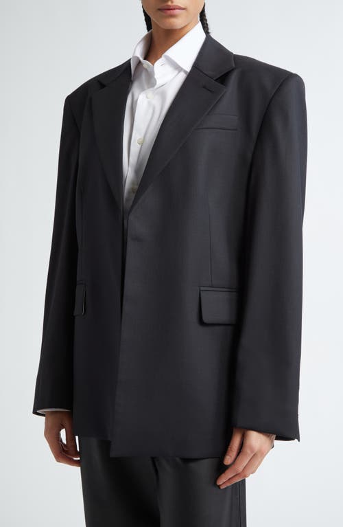 Peter Do Classic Boxy Stretch Wool Blazer at Nordstrom,