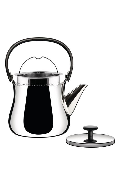 Shop Alessi Cha Tea Kettle In Stainless Steel