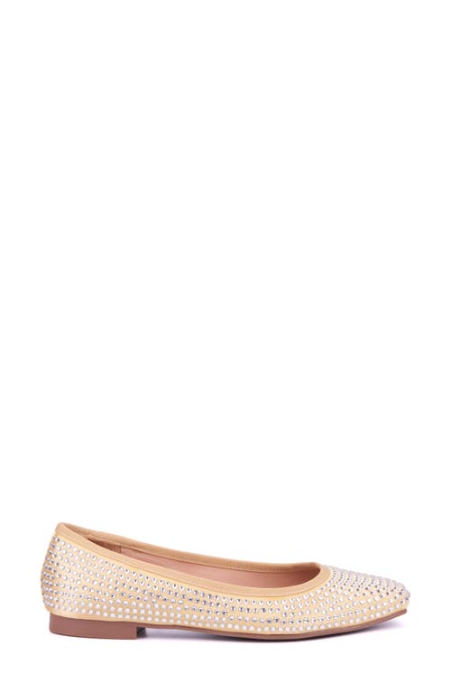 New York And Company Palmira Flat In Gold