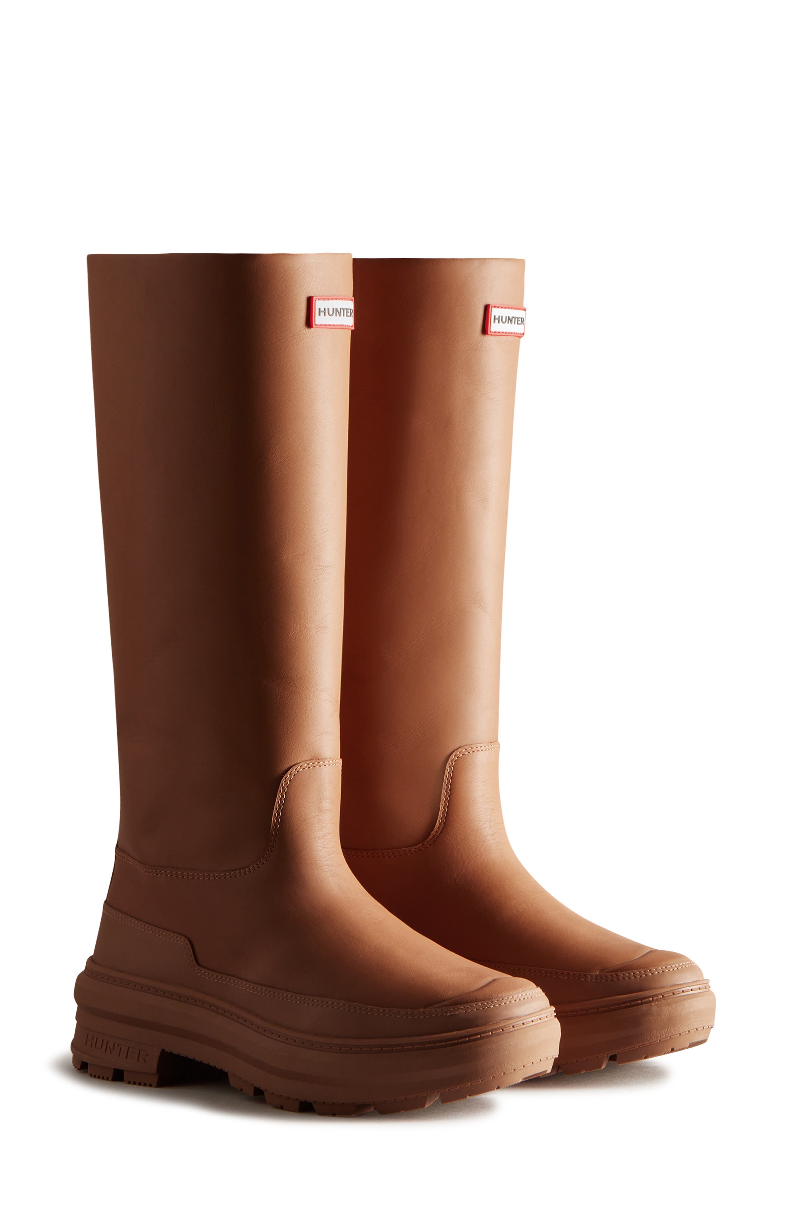 hunter tan boots