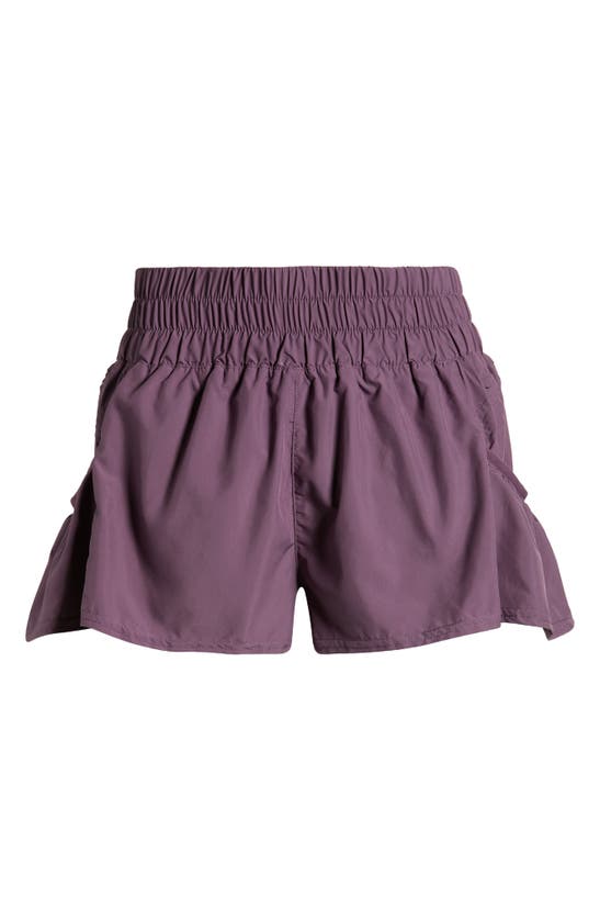 Shop Fp Movement Free People  Get Your Flirt On Shorts In Black Tea
